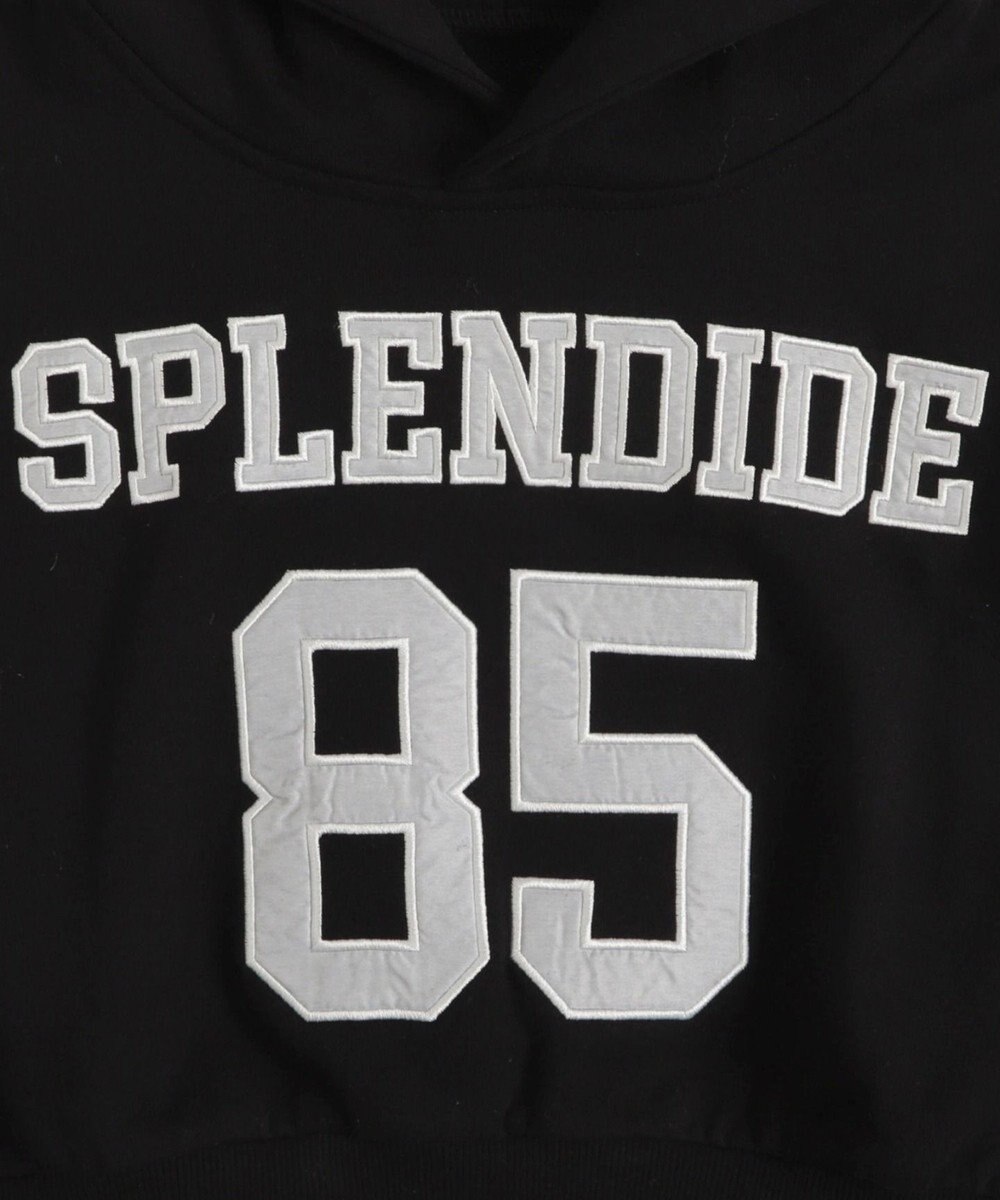 WEGO ナンバリングラインショートプルパーカー 