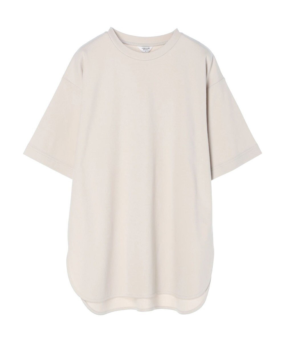 AMERICAN HOLIC 抗菌防臭＋ＵＶカット裾ラウンドカットチュニック 