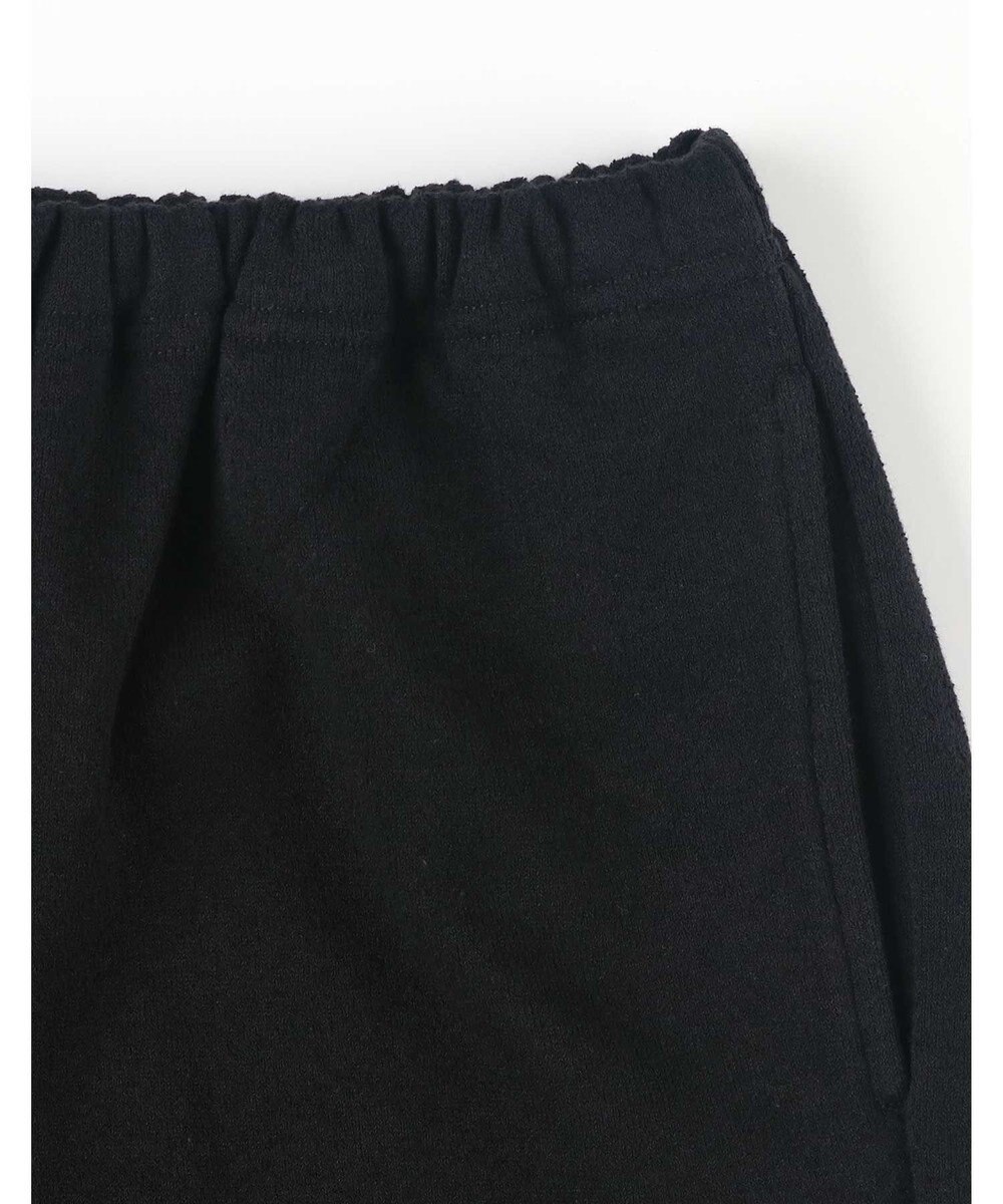 une nana cool 【綿混】あくびのお嬢さんのブークレー裏毛フーディー 