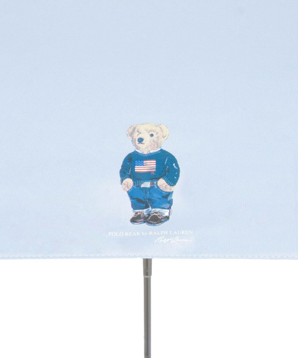 MOONBAT 【WEB限定】POLO RALPH LAUREN(ポロ ラルフローレン) 晴雨兼用日傘 折りたたみ傘 コンパクト ポロベア 一級遮光 遮熱 UV 