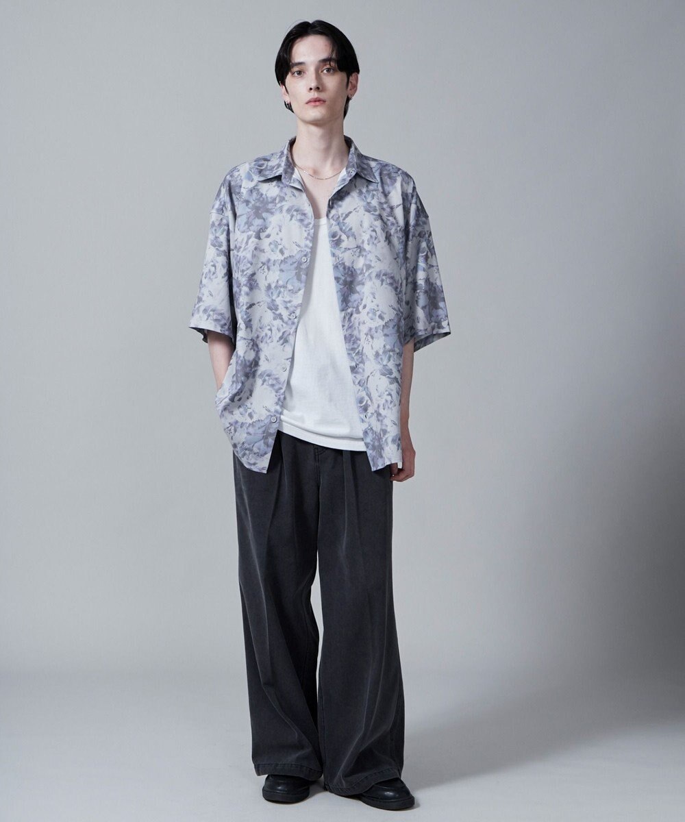 WEGO アムンゼンパターンBIGシャツ（S） 