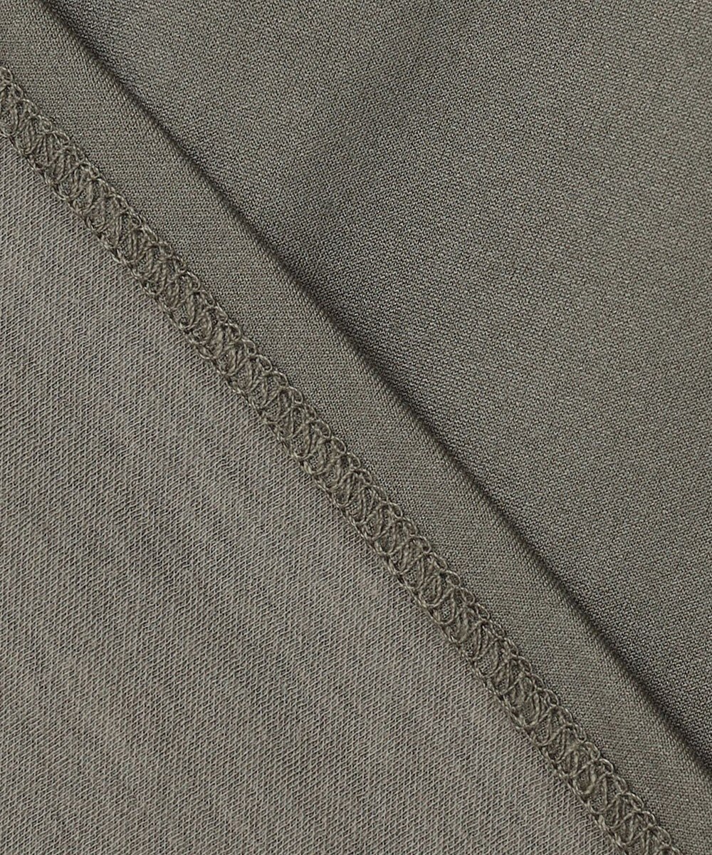 ICB 【洗える】リバーストレッチジャージー ペプラムカットソー 