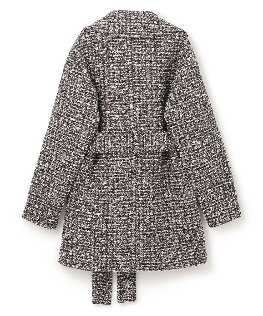 JOSEPH ウールツィード　ダブルブレステッドコート 