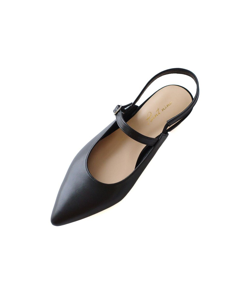 Pointer 日本製 本革ベルト付きミュール 