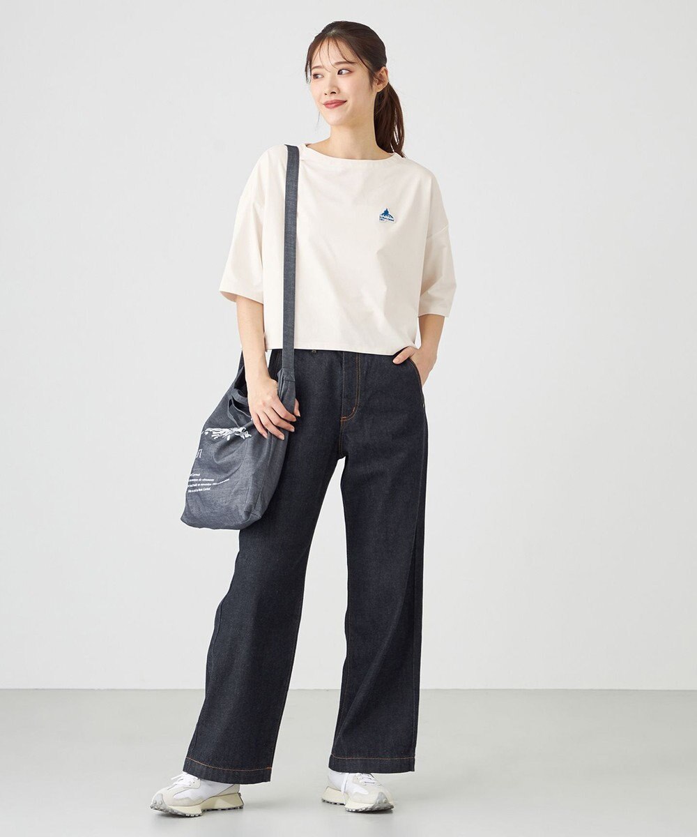 SHARE PARK LADIES 【UVカット・吸水速乾・ストレッチ・軽量 】エンブレムショートTシャツ（S・Mサイズ） 