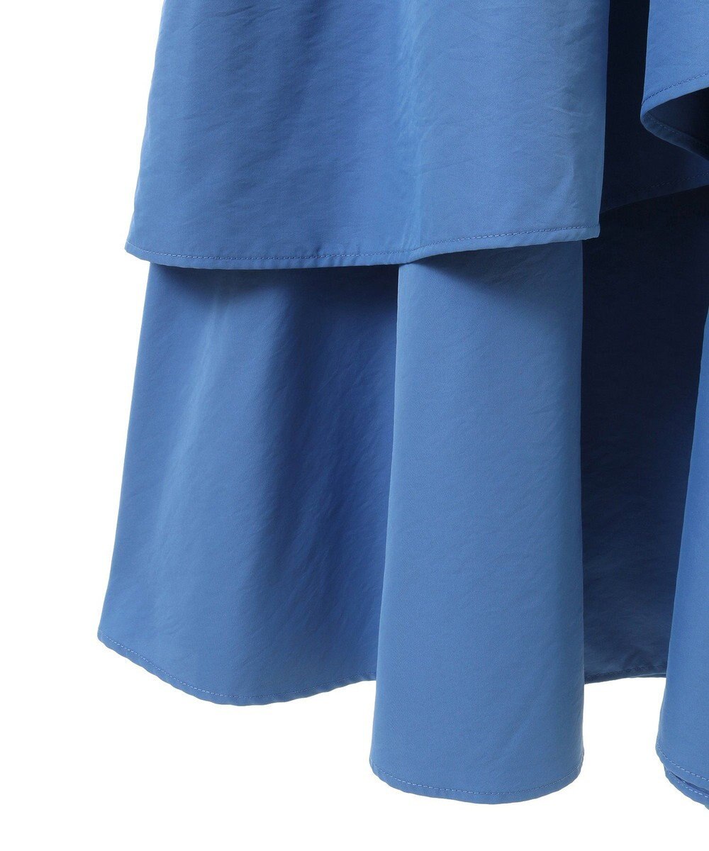 Green Parks ウエストラインフリルティアードスカート 