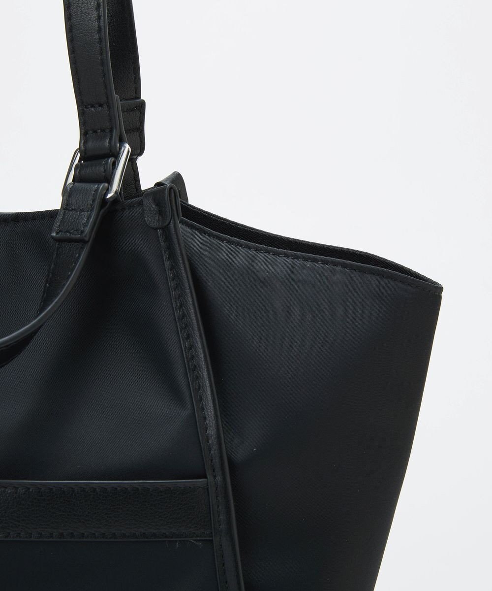 TOPKAPI 【TREASURE TOPKAPI】ナイロン 2way レザーハンドル ミニ トートバッグ 