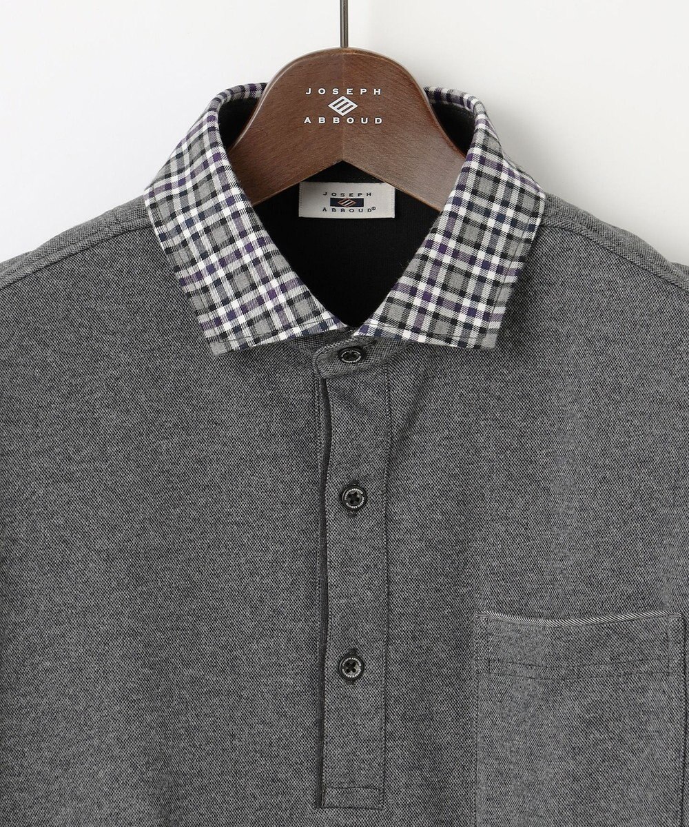 JOSEPH ABBOUD 【キングサイズ・微起毛/ジャパンファブリック】ウィンターダディー ポロシャツ 