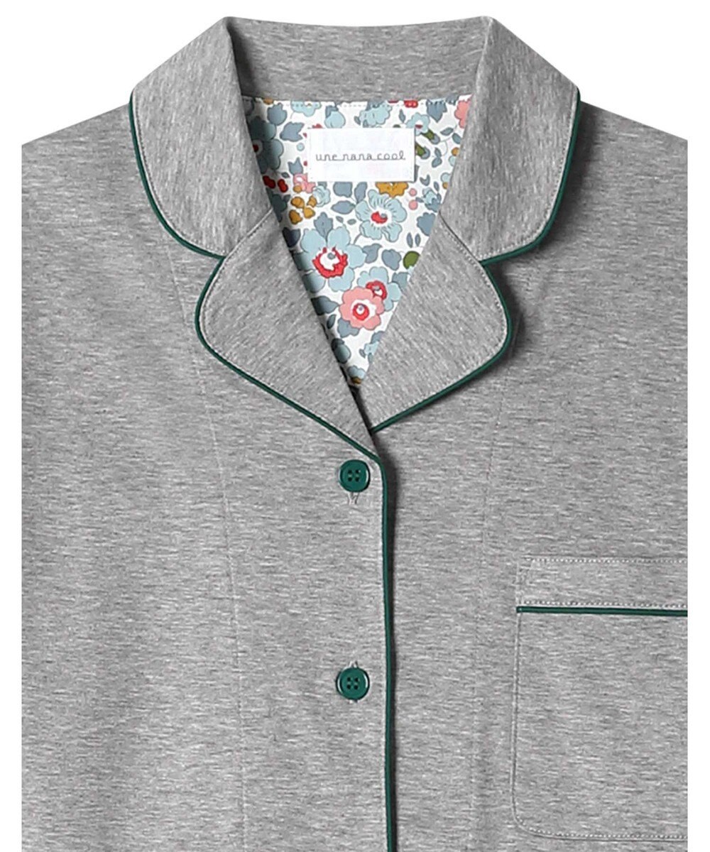 une nana cool 【綿100％】シルケットスムースパシャマ　ＭＡＤＥ　ＷＩＴＨ　ＬＩＢＥＲＴＹ　ＦＡＢＲＩＣ 