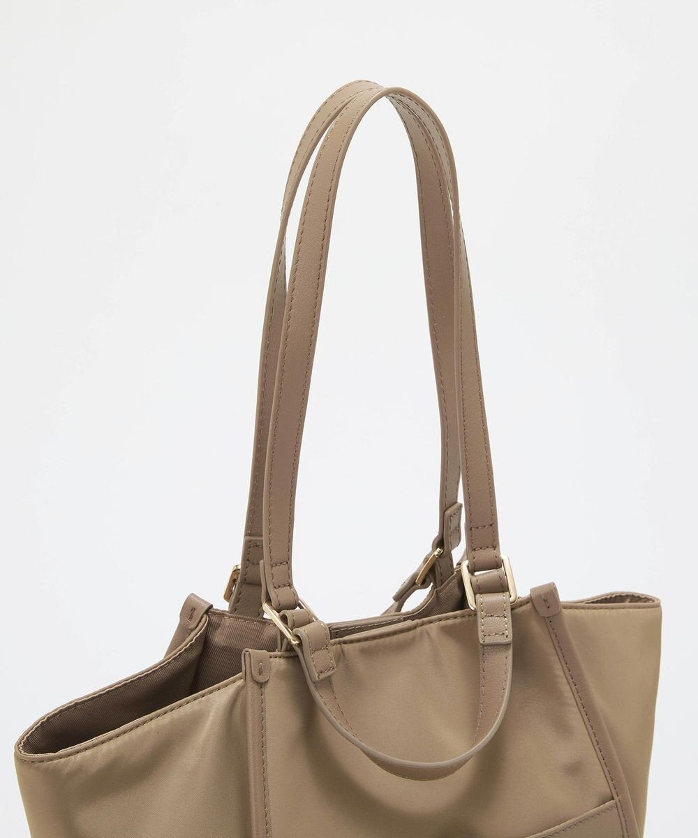 TOPKAPI 【TREASURE TOPKAPI】ナイロン 2way レザーハンドル ミニ トートバッグ 