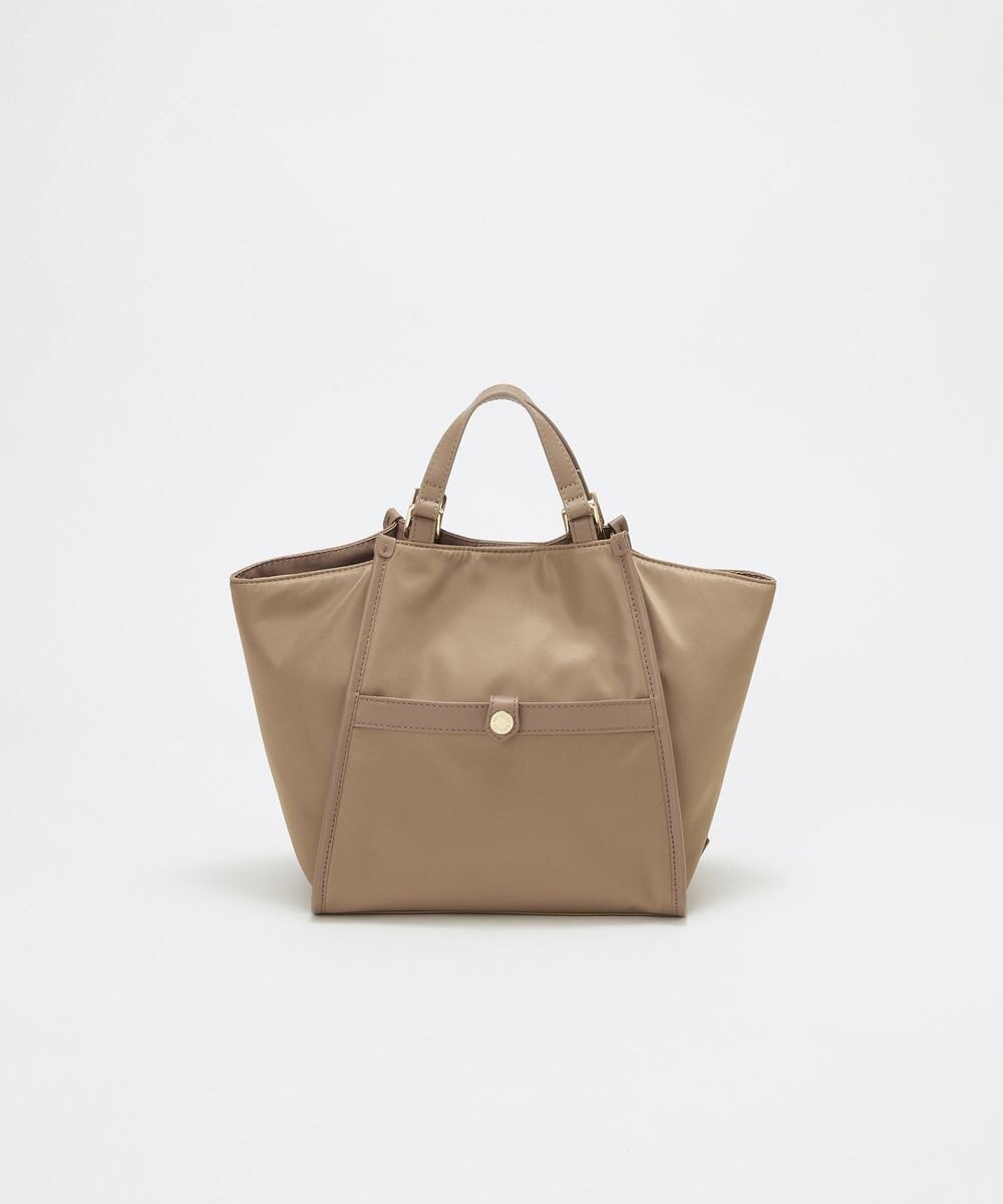 TOPKAPI 【TREASURE TOPKAPI】ナイロン 2way レザーハンドル ミニ トートバッグ 