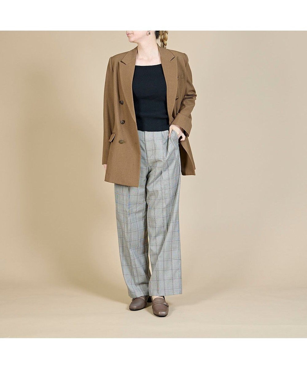 ing <ing>ベルトデザインヒールローファー 