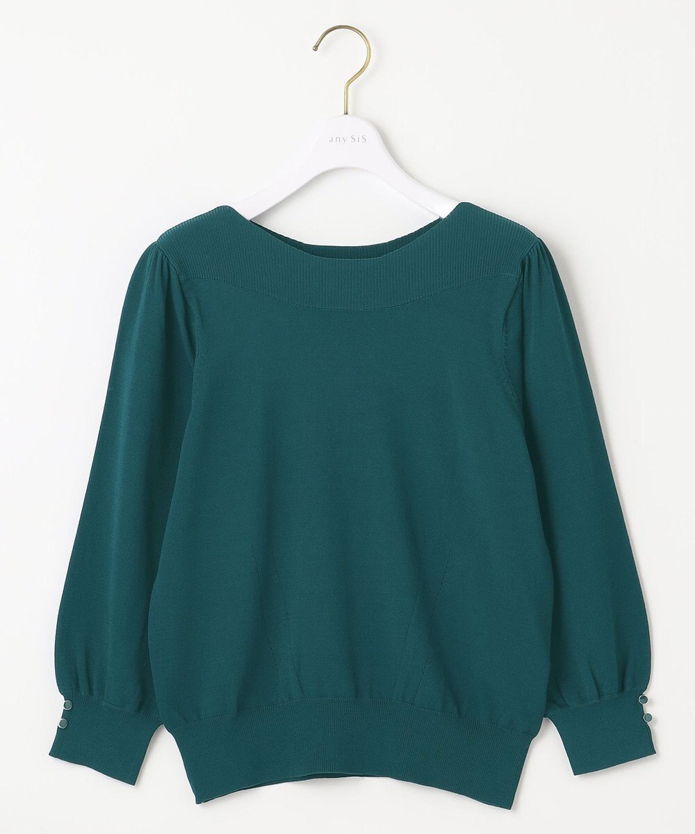 ANY SIS 【洗える】パフスリーブ ニット 