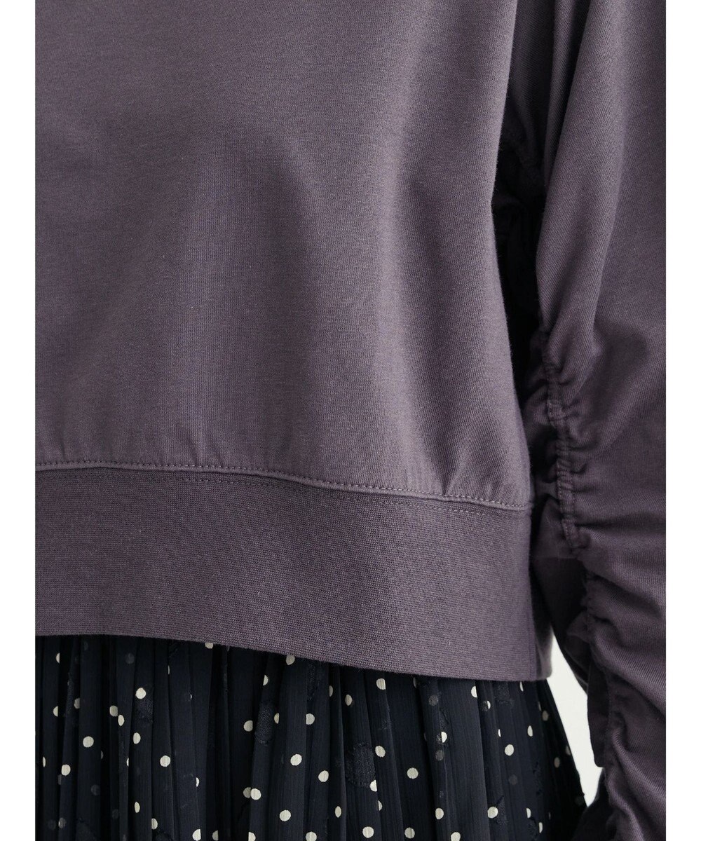 Green Parks ・ＥＬＥＮＣＡＲＥ　ＤＵＥシャーリング袖プルオーバー 