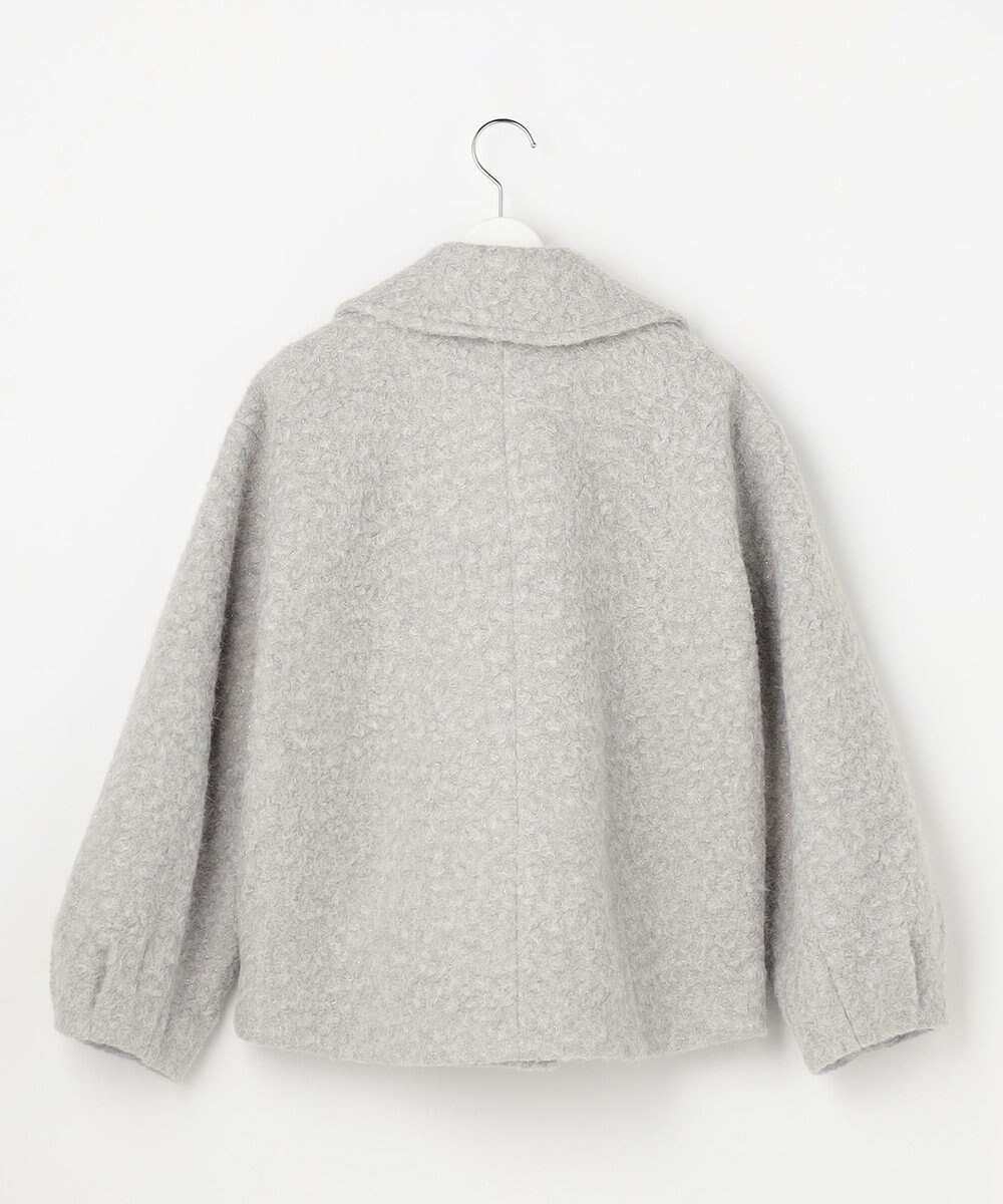 ANY SIS L 【2WAY】ブークレーシャギーラメ アウター 