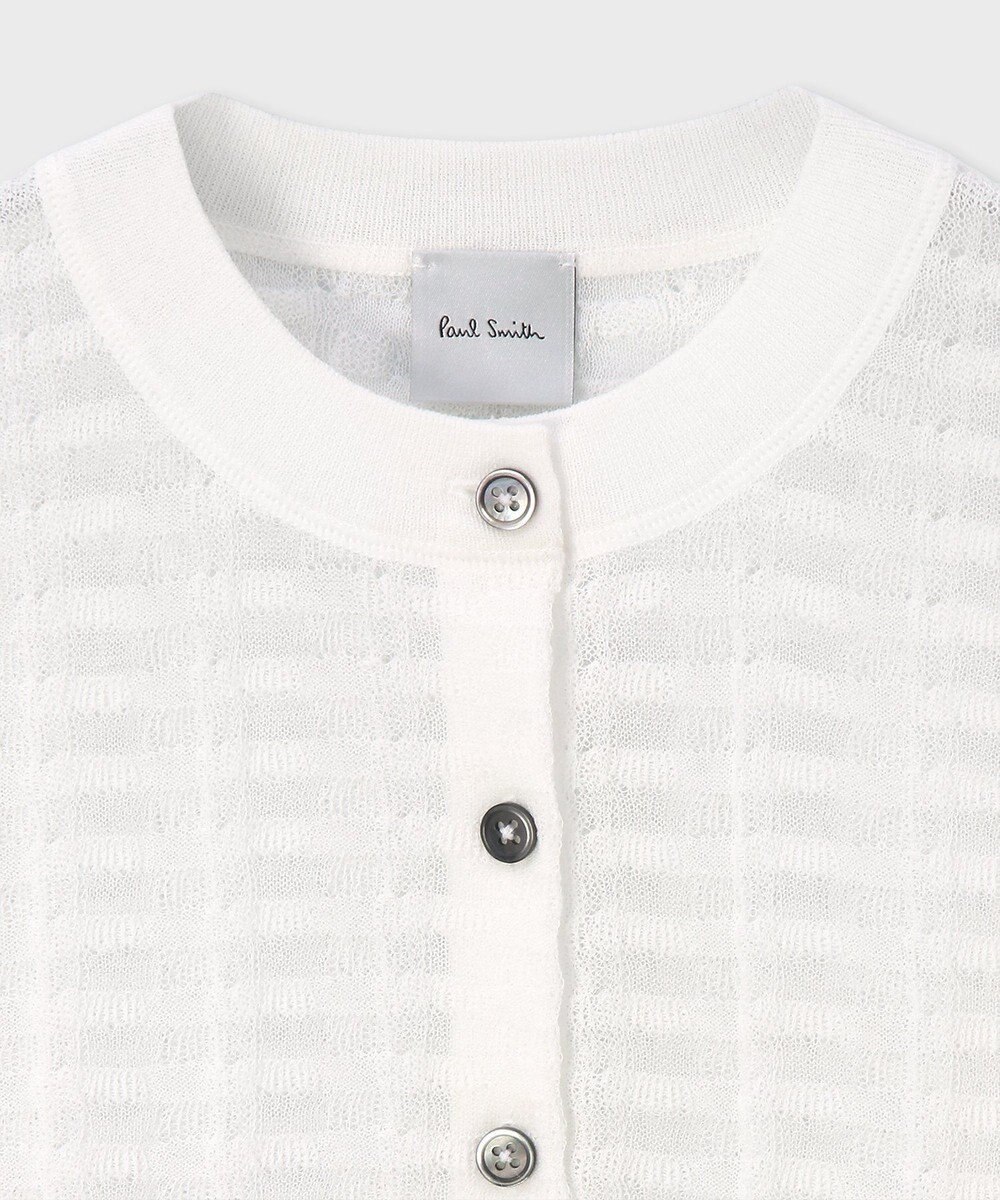 Paul Smith シアークルーネック カーディガン 