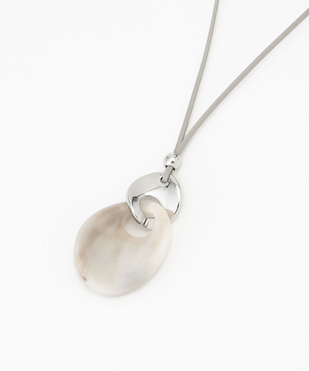 J.PRESS LADIES マーブルカーブ ネックレス 