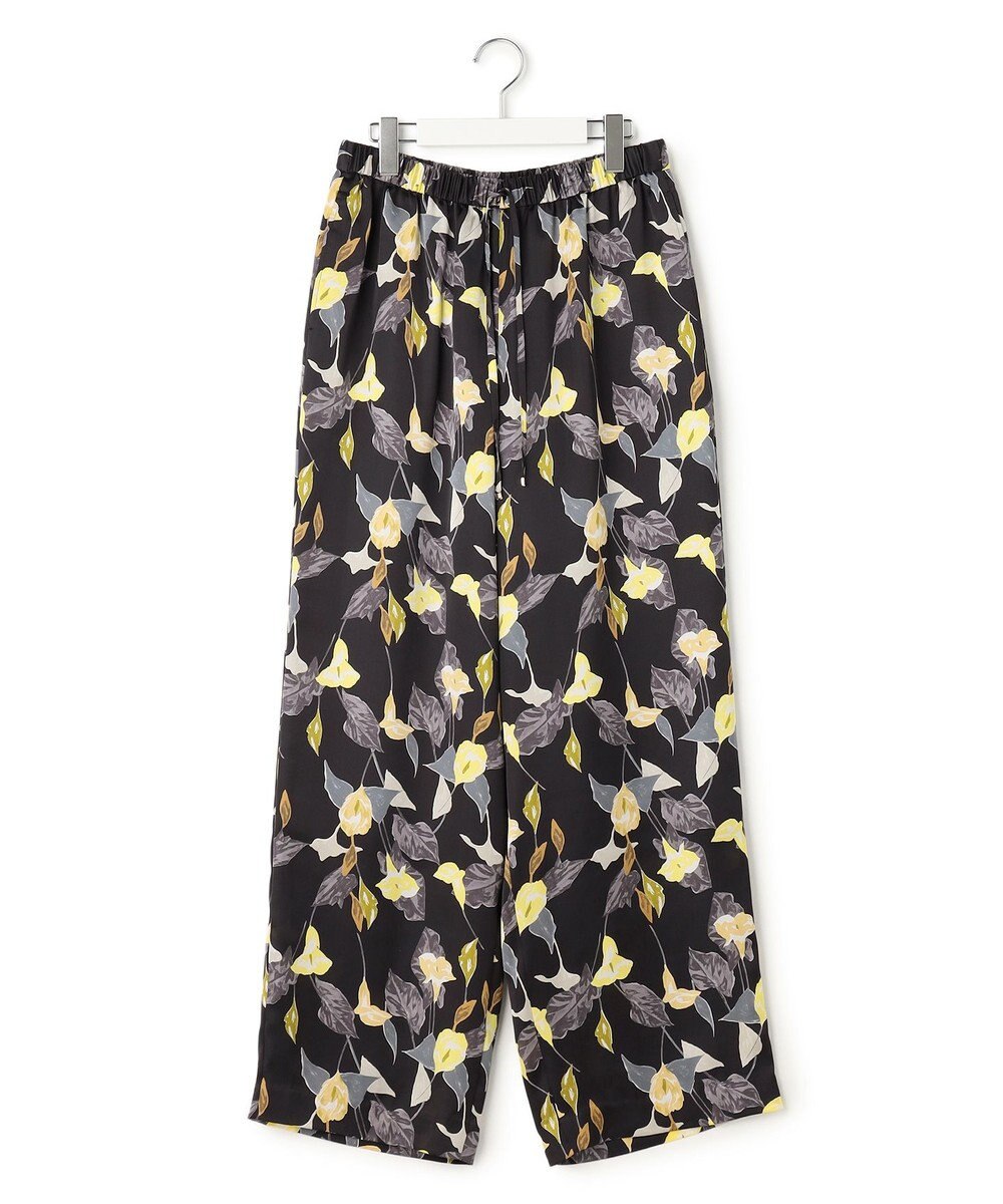 23区 【先行予約】カラーリリープリント ワイド パンツ 