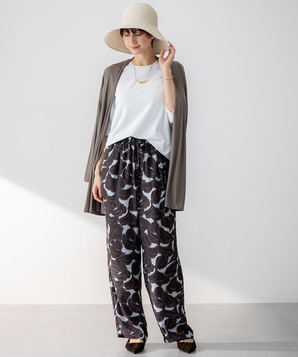 23区 S 【洗える】レーヨンポリエステルストレッチ ドルマン ニット 