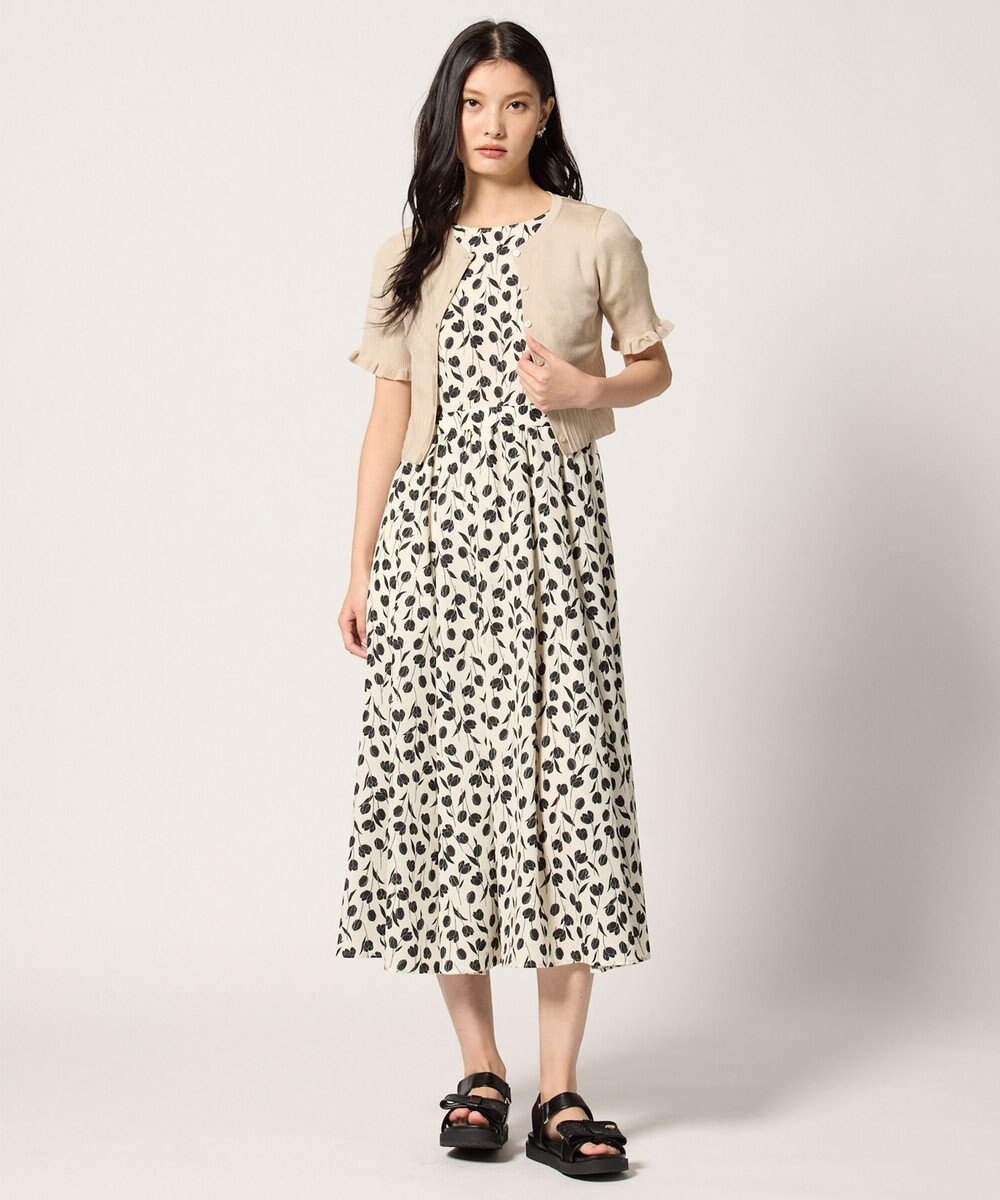 TOCCA HALF SLEEVE AJISAI  半袖カーディガン 