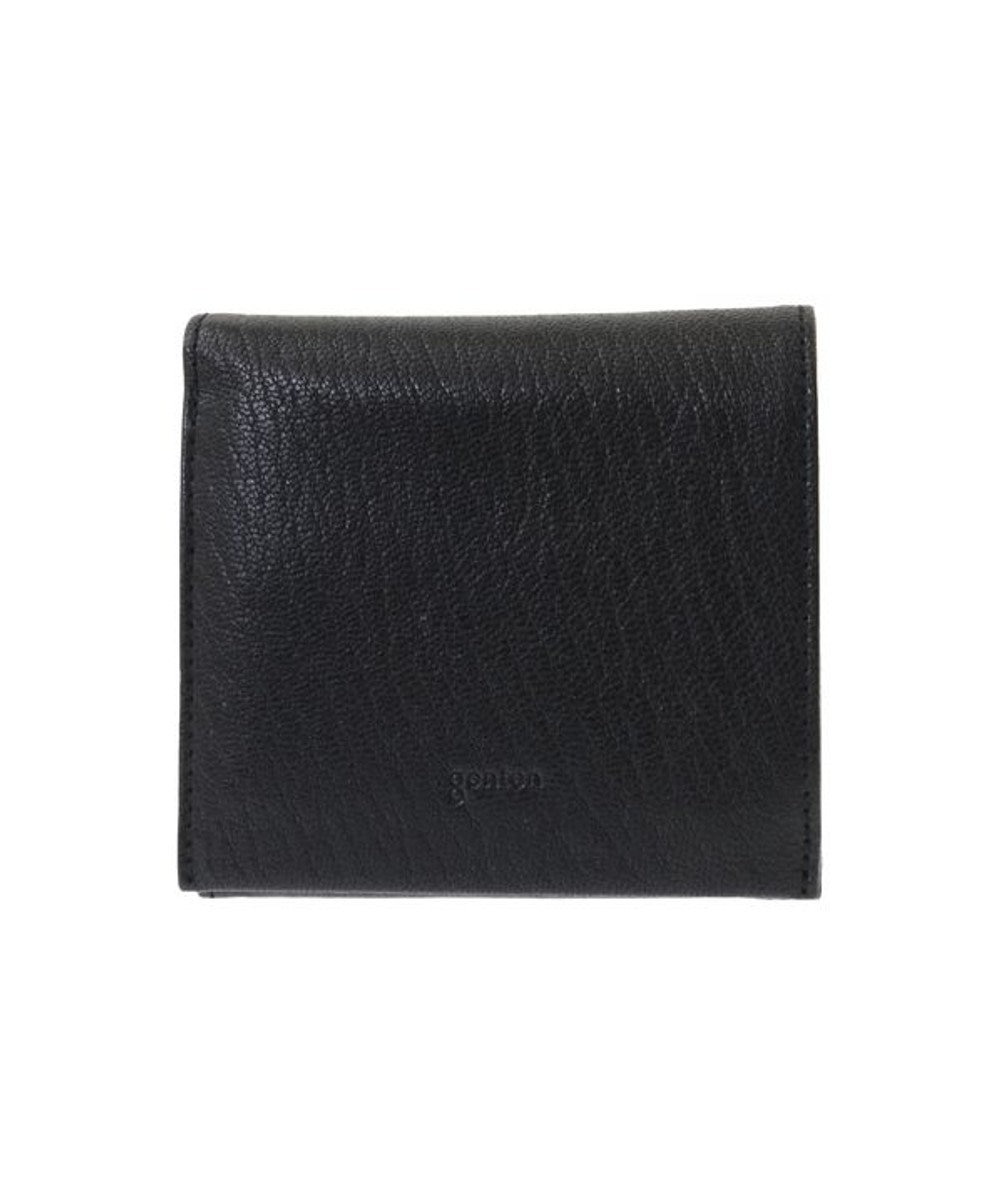 genten ゴートベーシック 二つ折りBOX財布 