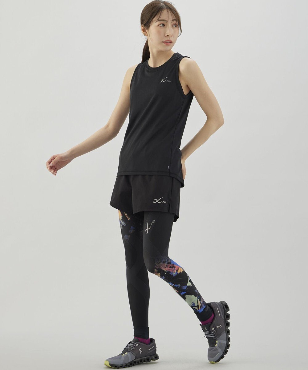 CW-X 【WOMEN】 スポーツタイツ 下半身フルサポート ジェネレーターモデル2.0 吸汗速乾 抗菌防臭 HZY399 /ワコール 