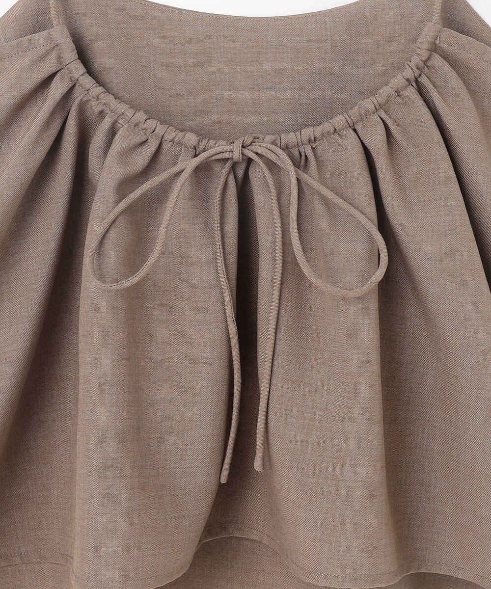 ANY 【2SET/洗濯機可】テックリネンキャミソール×パンツセットアップ 