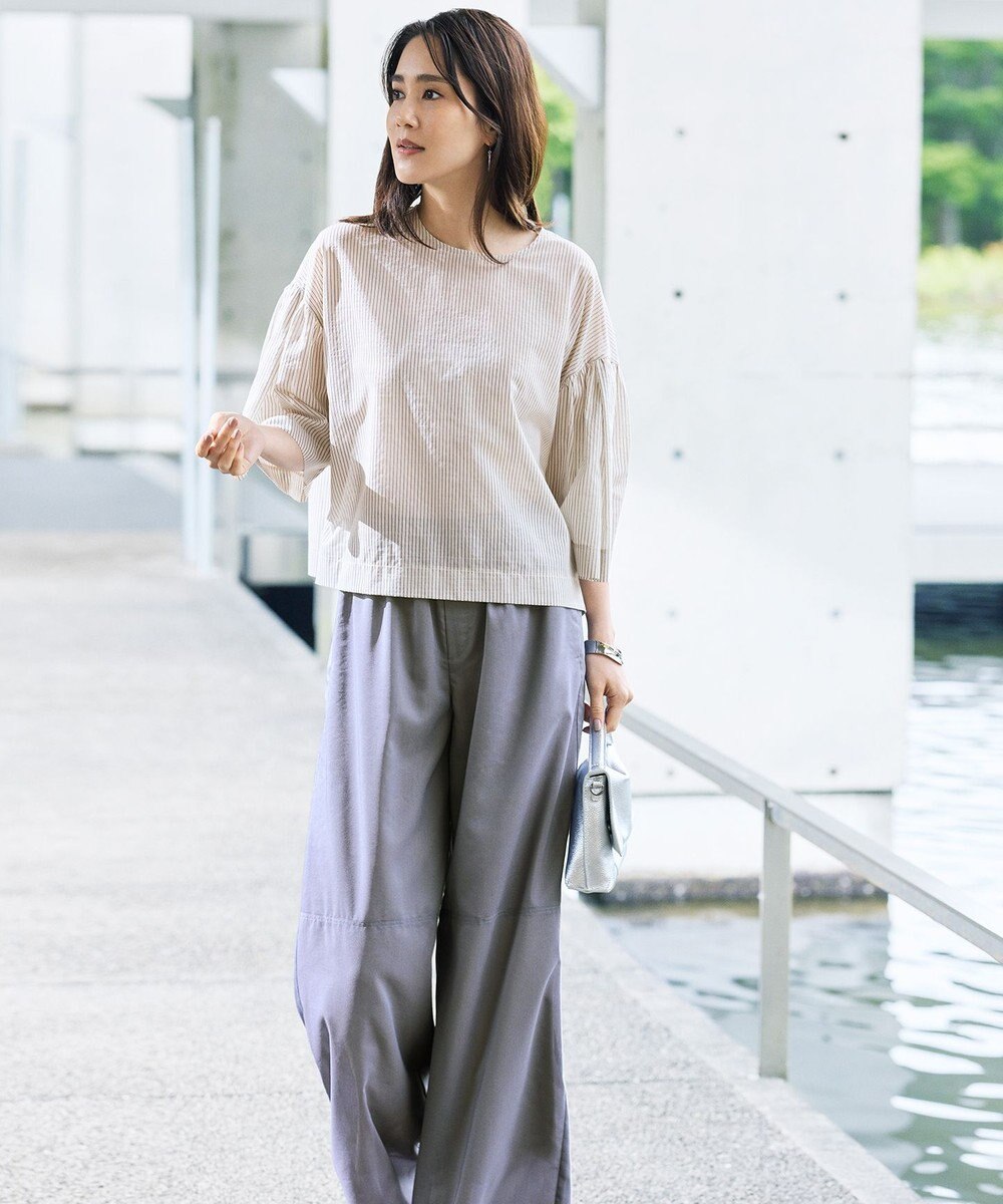 自由区 【SHIHOさん着用・大ぶり】スワール ピアス 