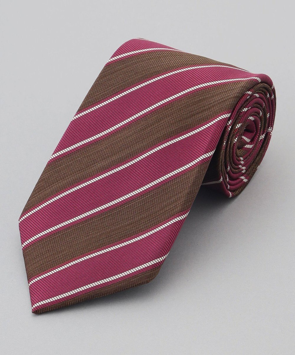 GOTAIRIKU 【日本製】西陣ネクタイ_レジメンタルストライプ柄 