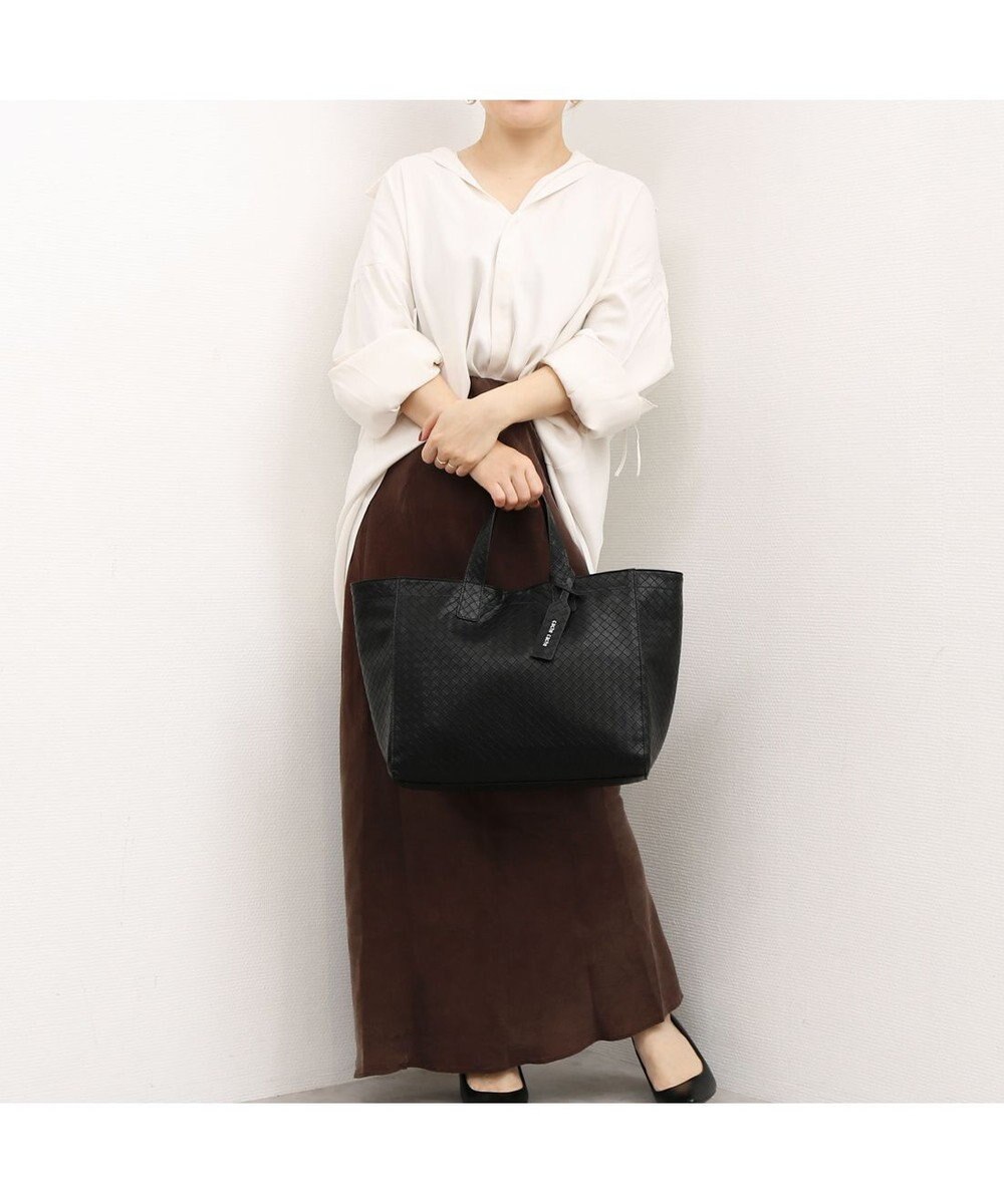 UNBILLION カシュカシュ cachecache / メッシュエンボスA4ショッパートート 