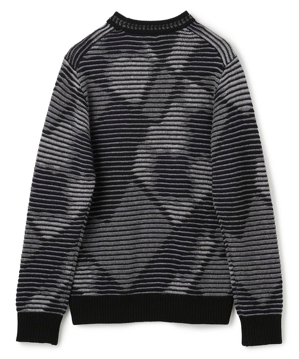 JOSEPH HOMME モロッカンブラインドジャガード　クルーネックニット 