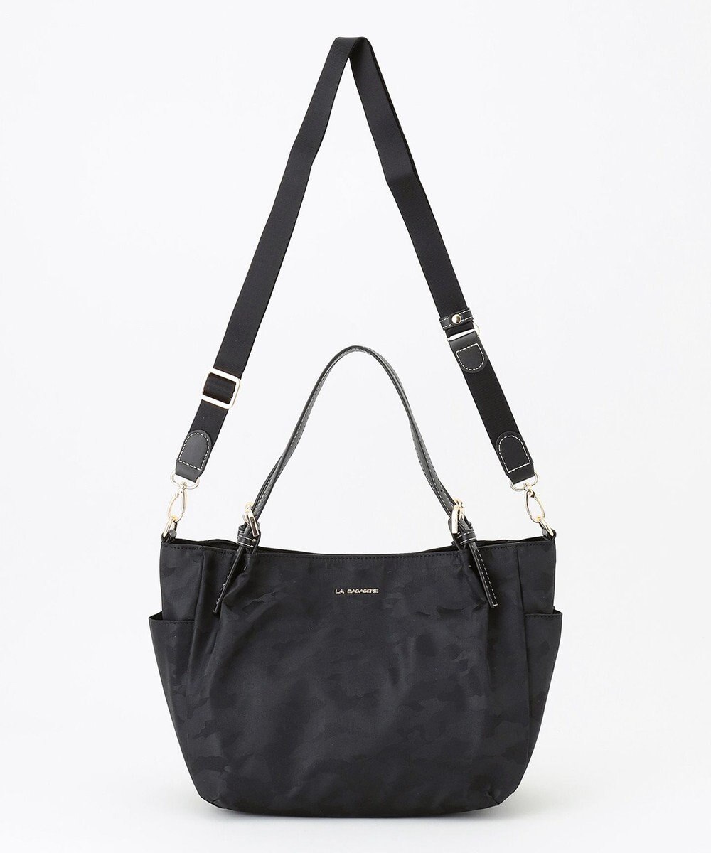 LA BAGAGERIE シャドージャカード 2WAYミニトートバッグ 