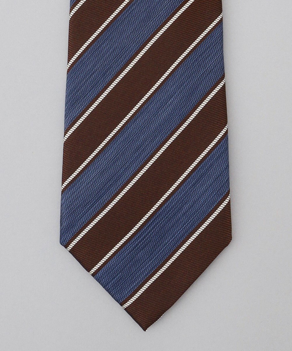 GOTAIRIKU 【日本製】西陣ネクタイ_レジメンタルストライプ柄 