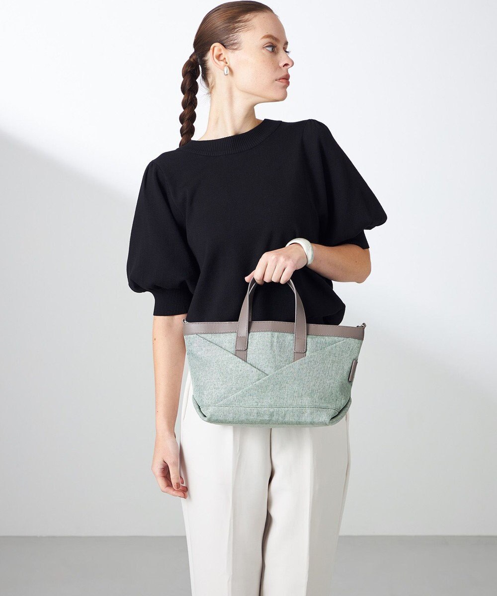 Y'SACCS リネンライク　イニシャルトート　Sサイズ 