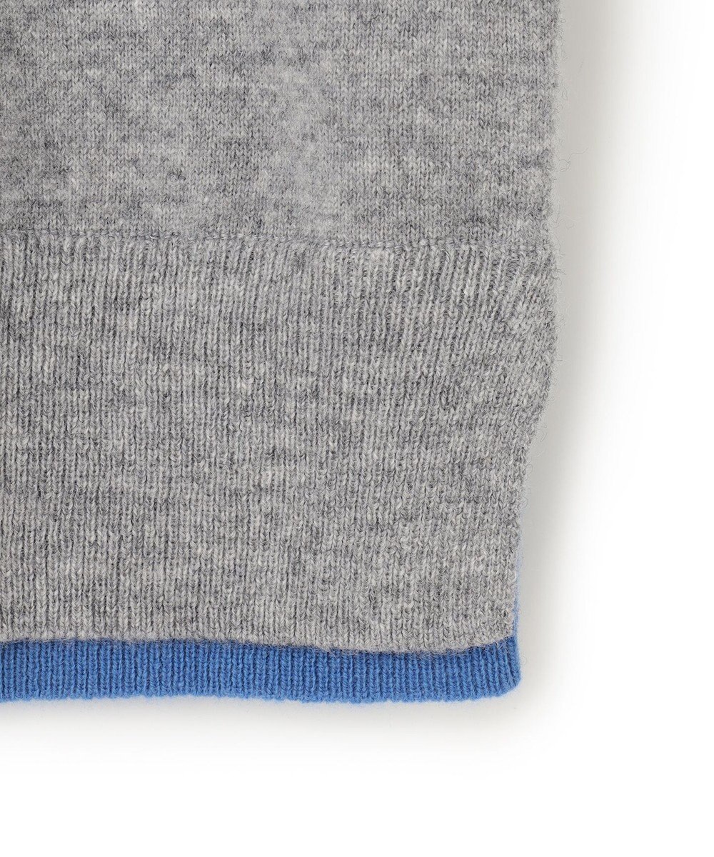 BEIGE， 【洗える】POMPE / ウールカシミヤタートルネックニット 