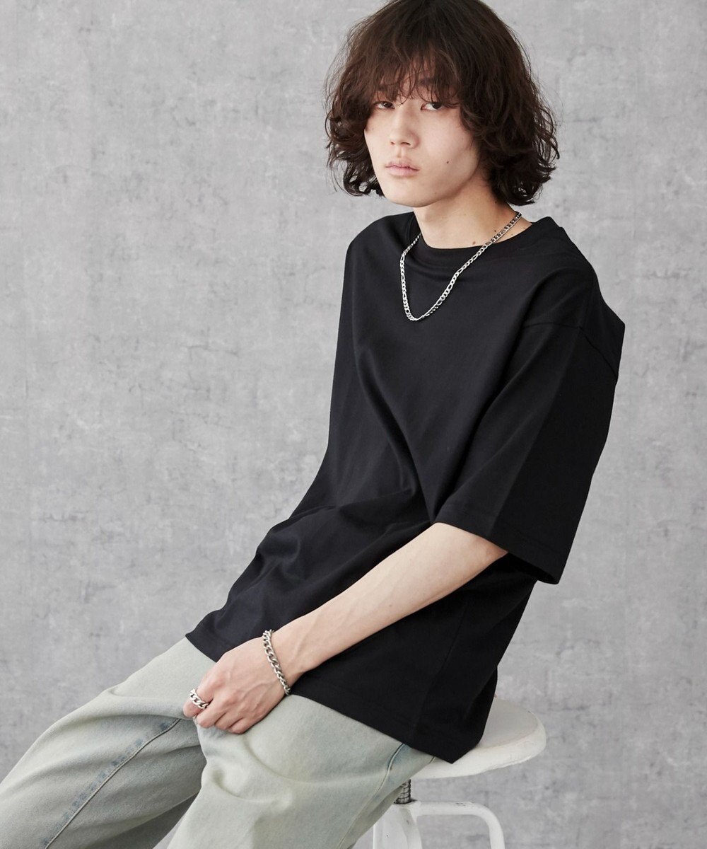 WEGO 【ユニセックス着用ITEM/綿100%/XSSMLサイズ展開】リラックスフィットコットンT 