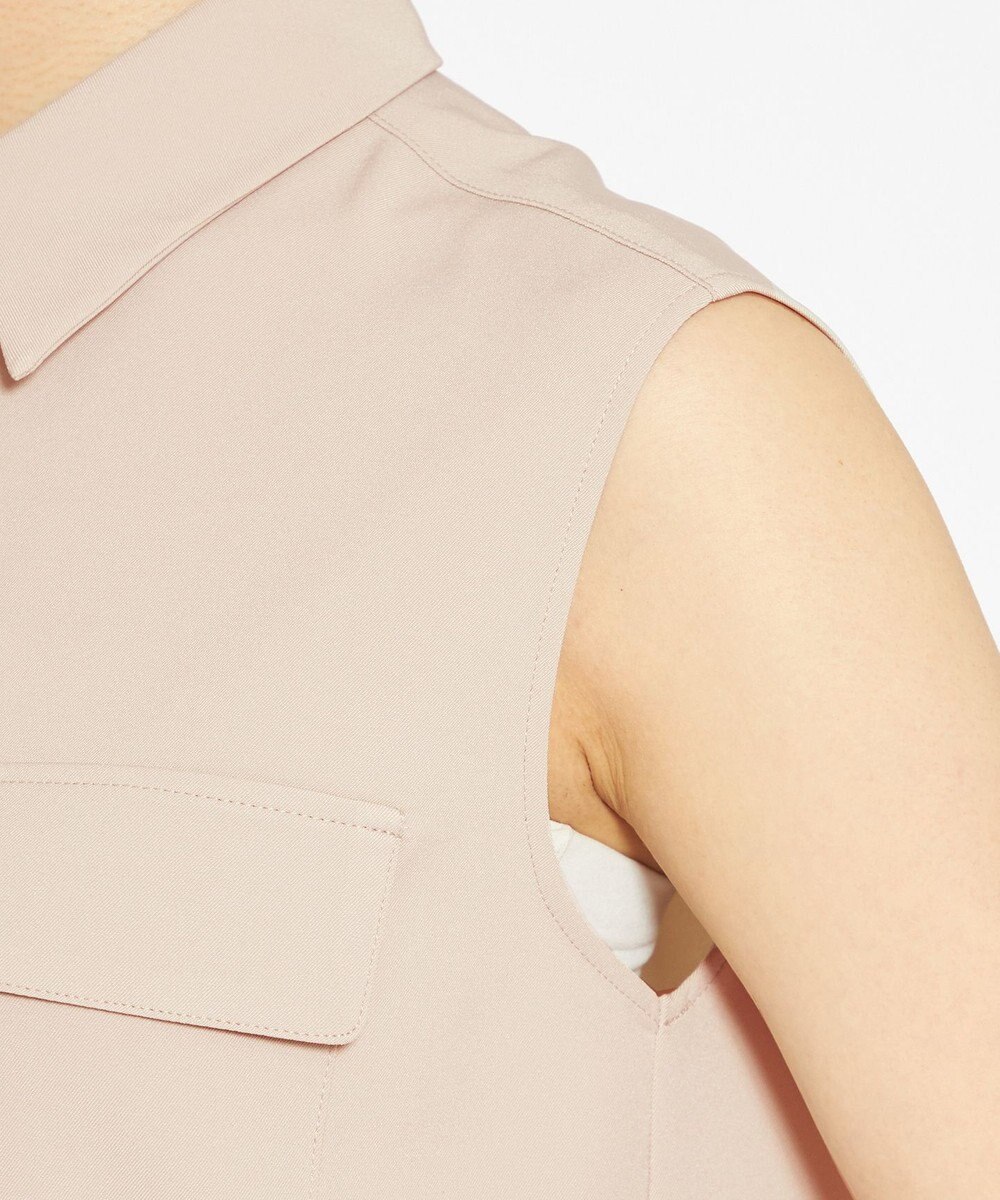 uncrave 【接触冷感・撥水・洗濯機洗い可】クールタッチツイル ブラウス（uncrave STANDARD) 