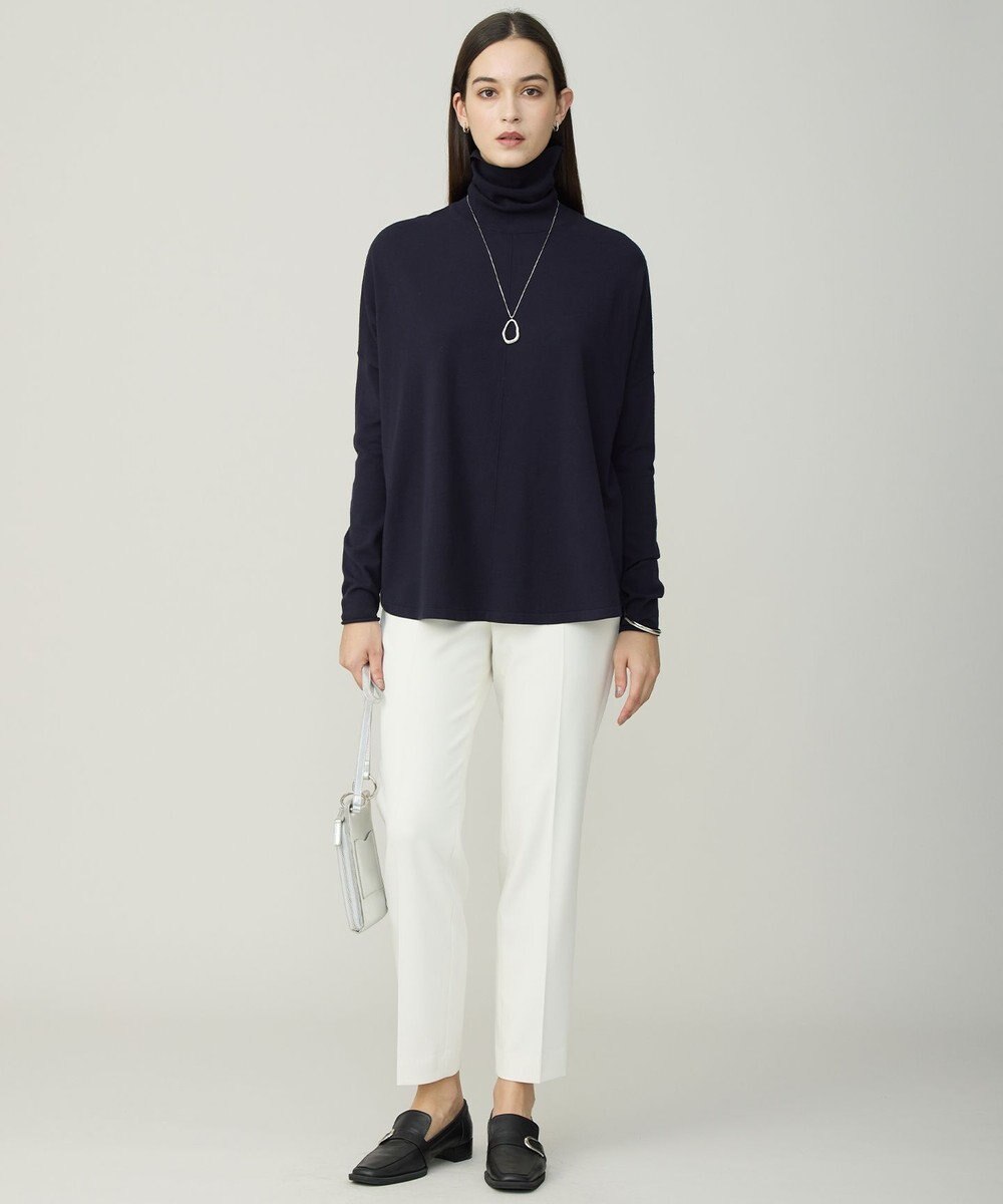 ICB L 【新色追加・WEB限定カラーあり】 ヴィスコースワイド タートルネックプルオーバー 