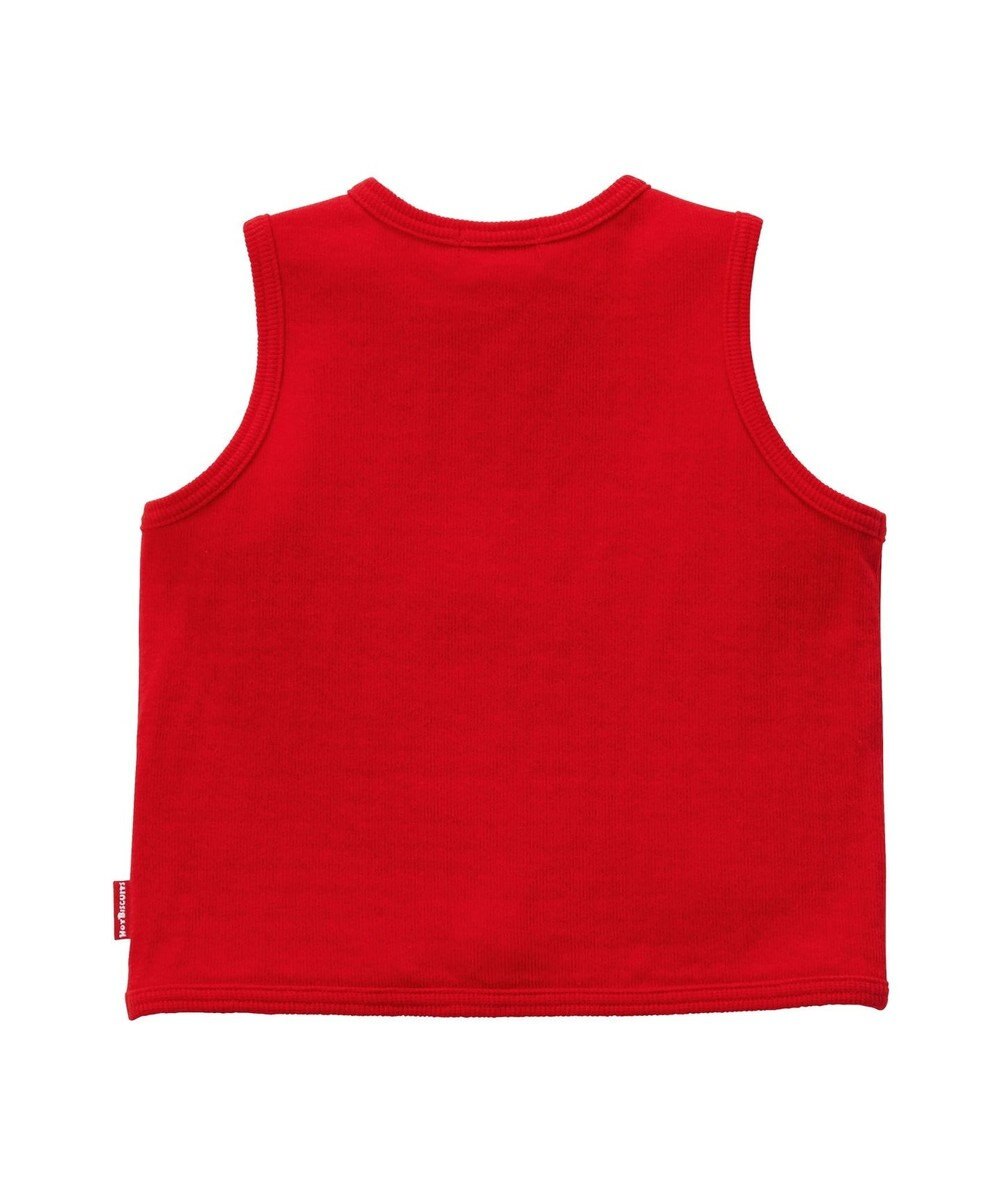 MIKI HOUSE HOT BISCUITS 【70-110cm】 接結天竺素材 ベスト 