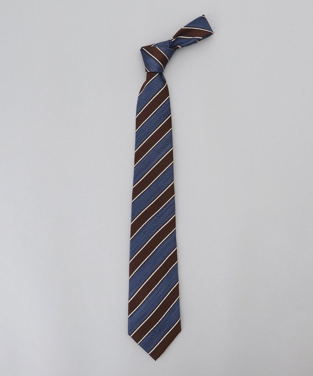 GOTAIRIKU 【日本製】西陣ネクタイ_レジメンタルストライプ柄 