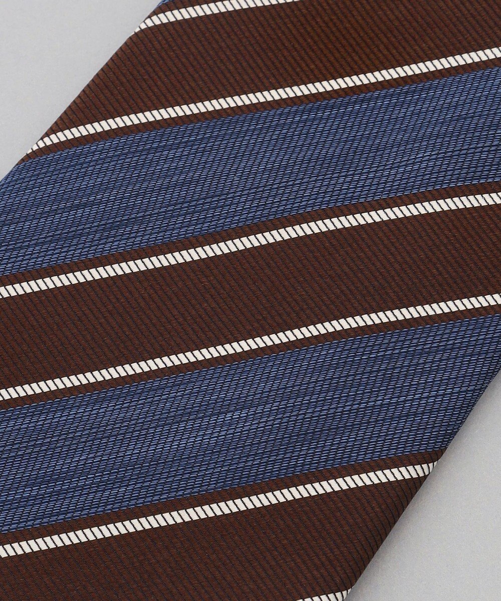 GOTAIRIKU 【日本製】西陣ネクタイ_レジメンタルストライプ柄 