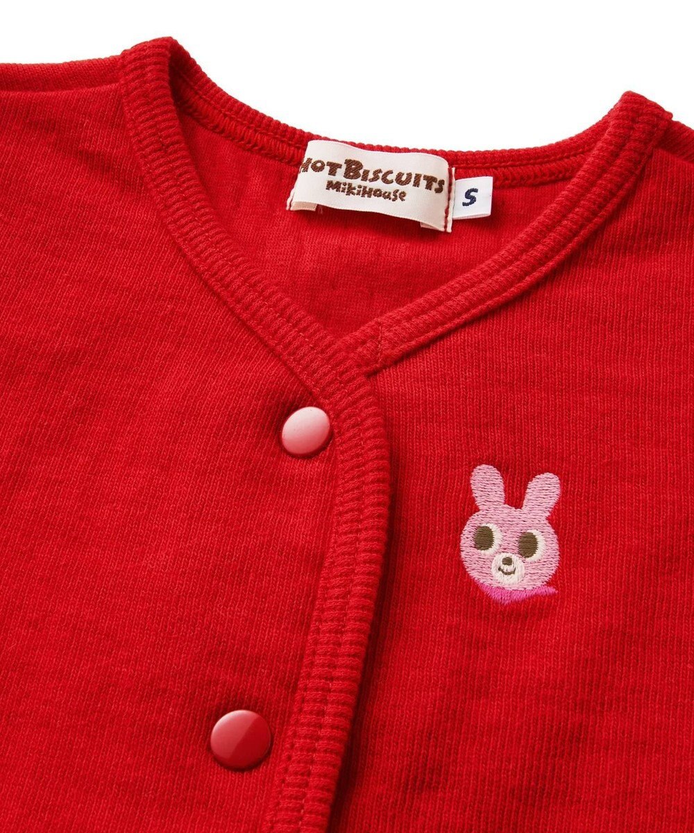 MIKI HOUSE HOT BISCUITS 【70-110cm】 接結天竺素材 ベスト 