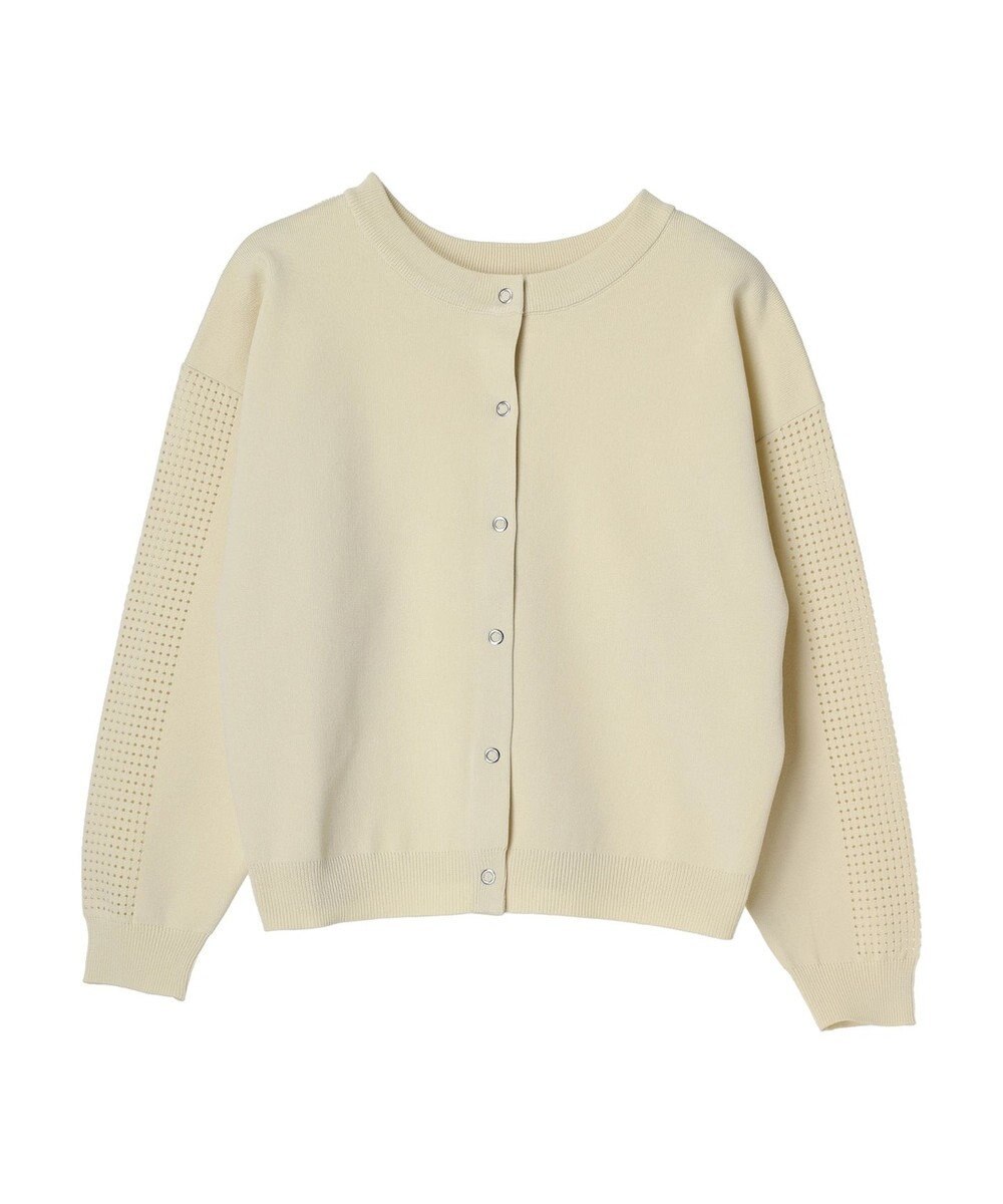 Green Parks ・ｆｕｒｒｙ　ｒａｔｅ　２ｗａｙかる~いニットカーデ 