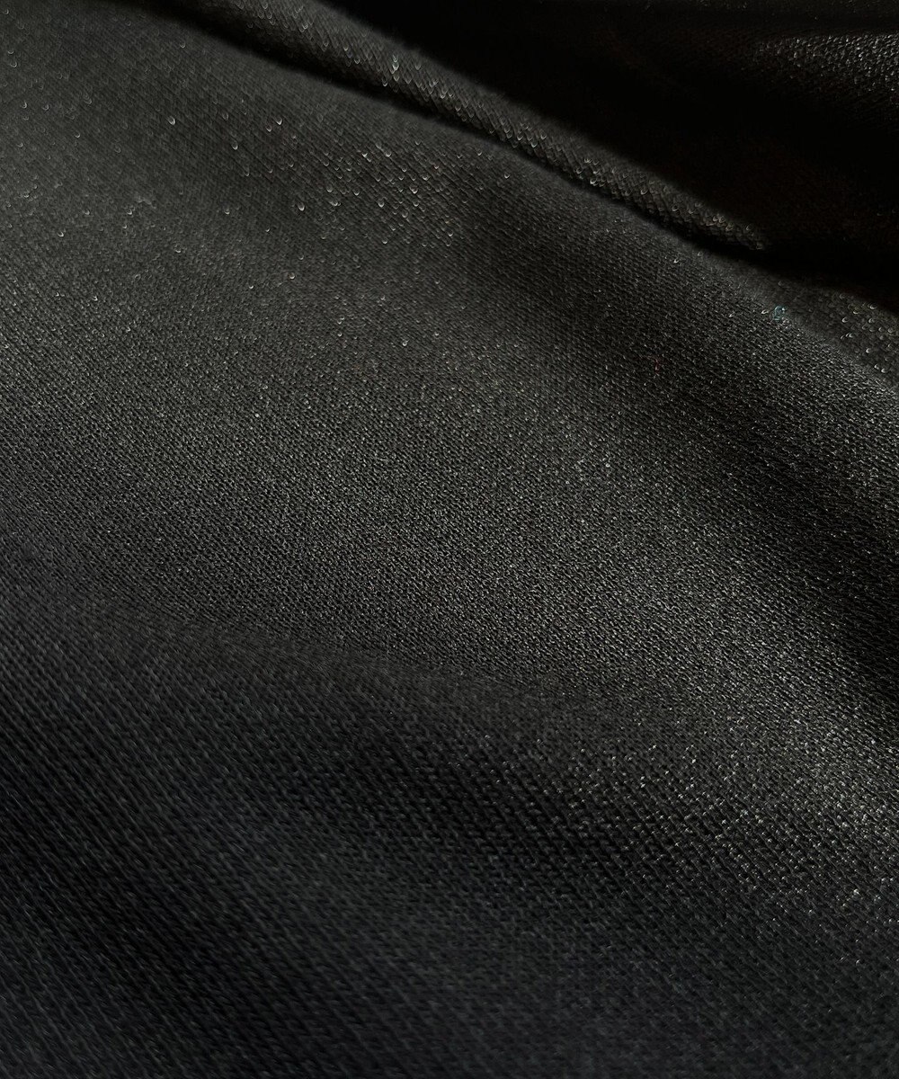 23区 シャイニーシアーニット ジップアップ パーカー 