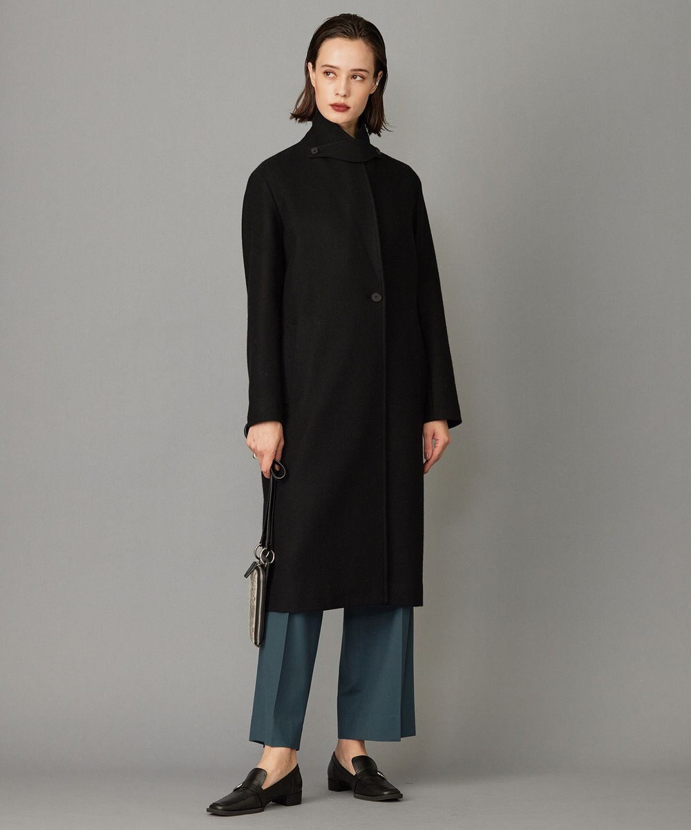 ICB ウールライトメルトン チェスターコート 