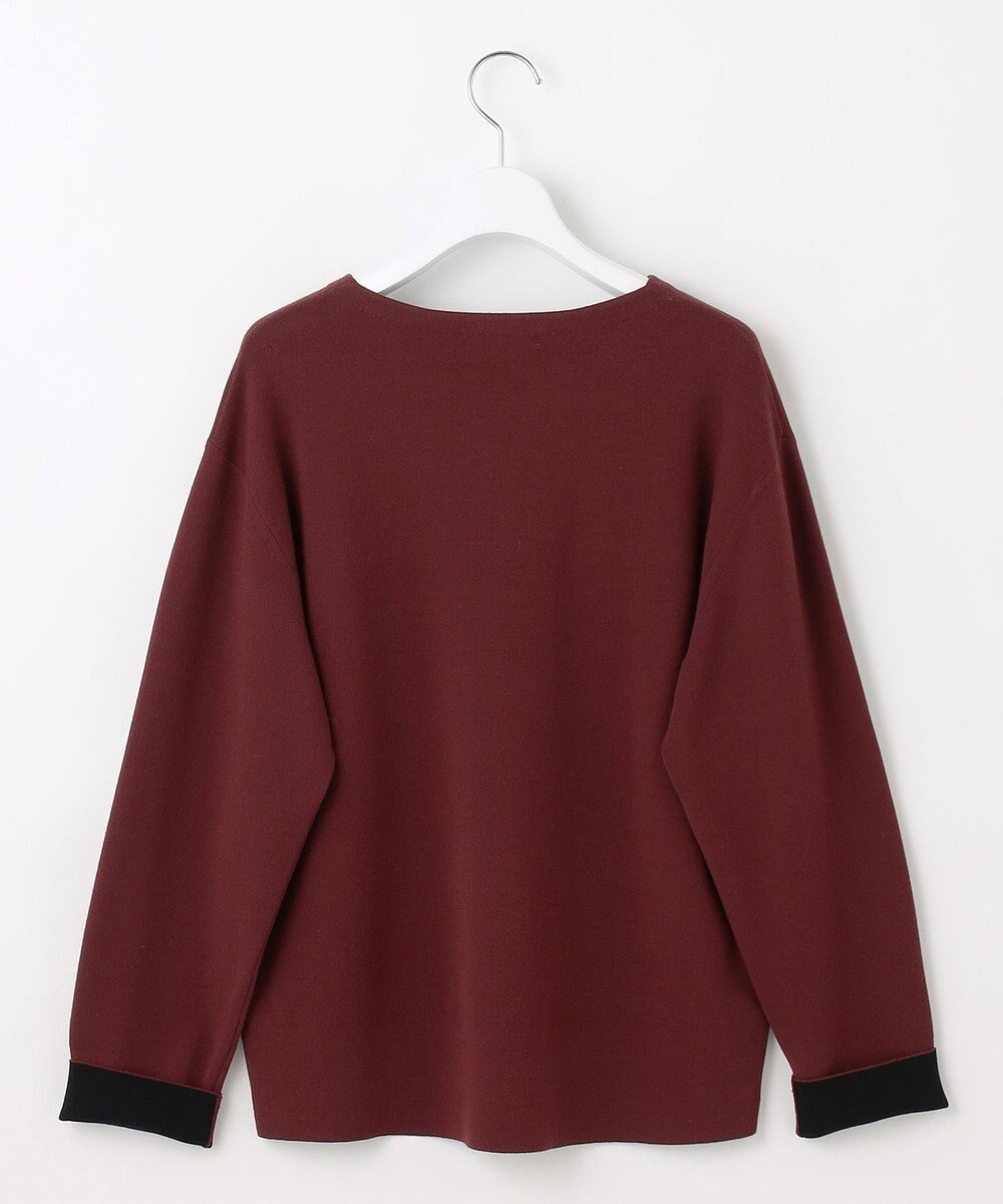 自由区 L 【カタログ掲載】レーヨンストレッチベーシックシルエット ニット 