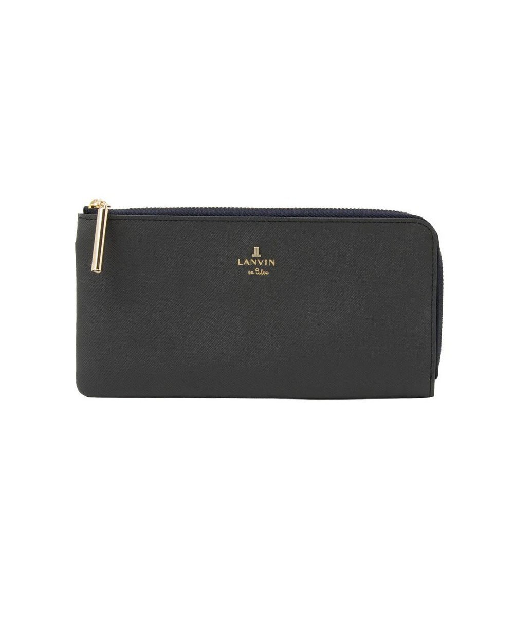 LANVIN en Bleu リュクサンブール Lファスナー長財布 