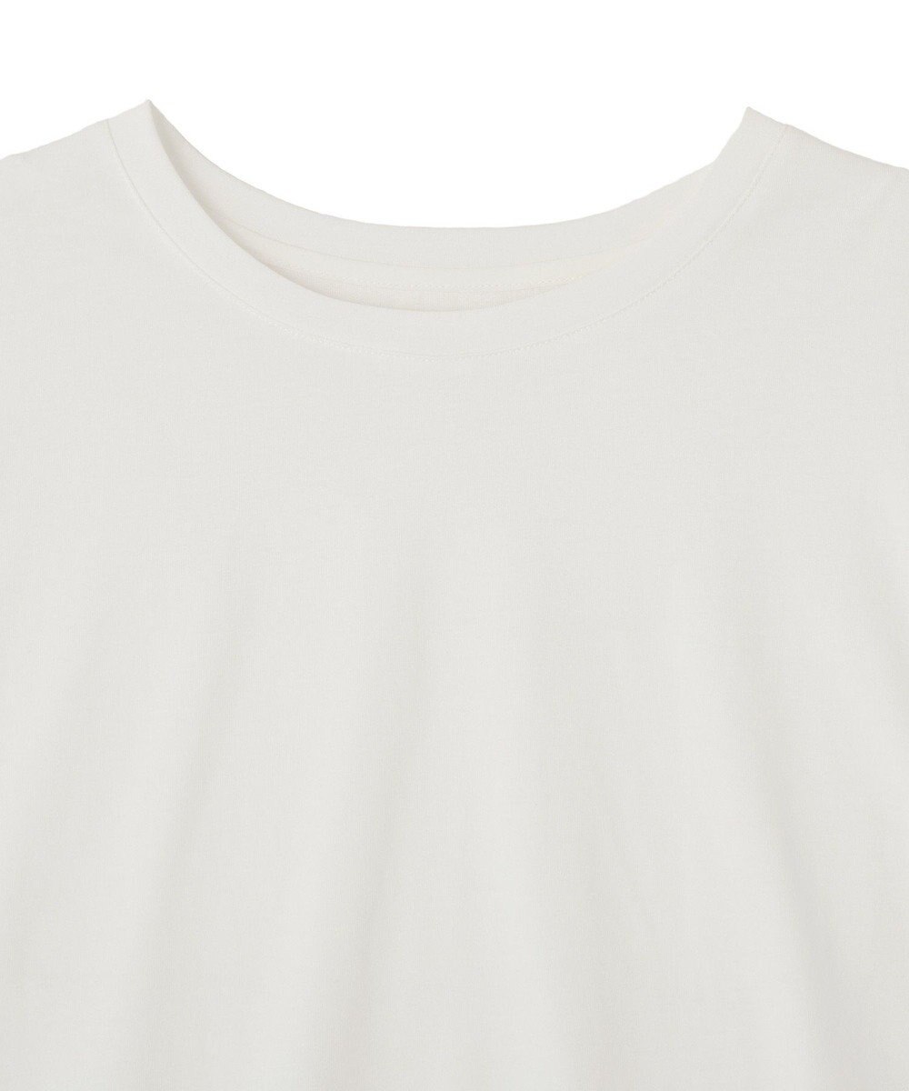 YECCA VECCA ドロストスリーブヘムレースTee 