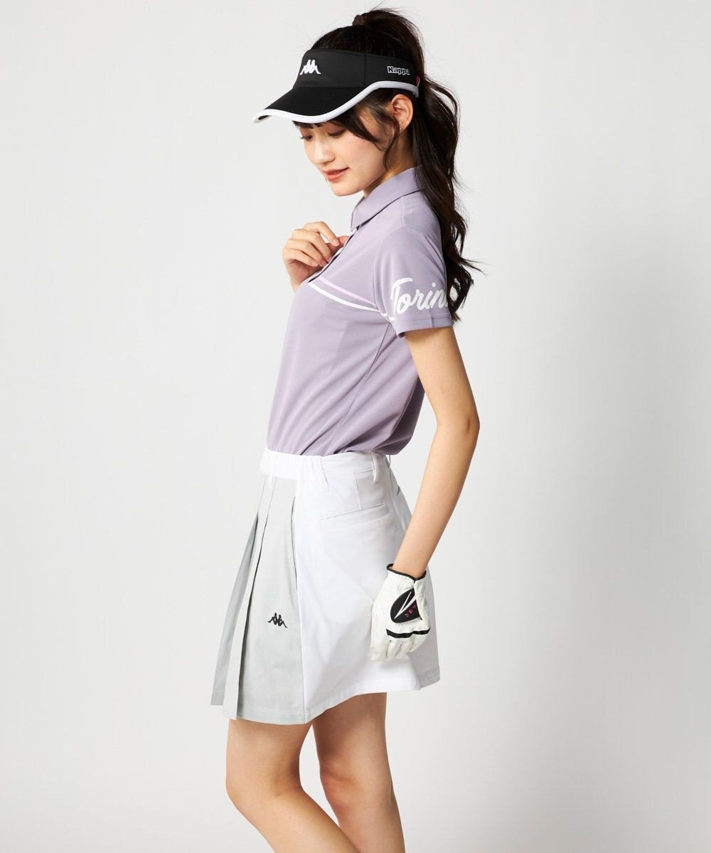 FILA GOLF／marie claire 【Kappa】切り替え半袖ポロシャツ 