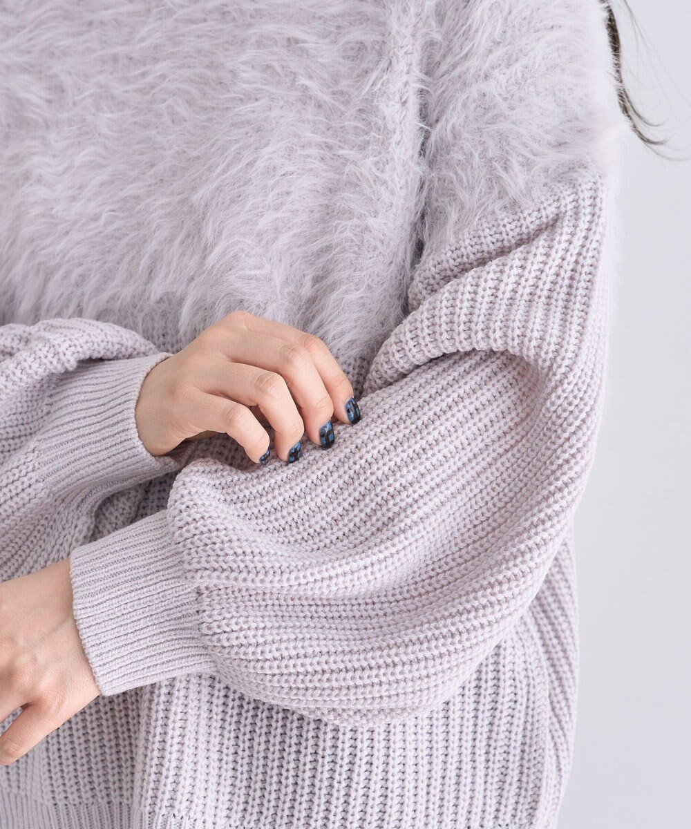 Green Parks ・Ｐｅｔｉｔ　Ｆｌｅｕｒ　シャギーキリカエニット 